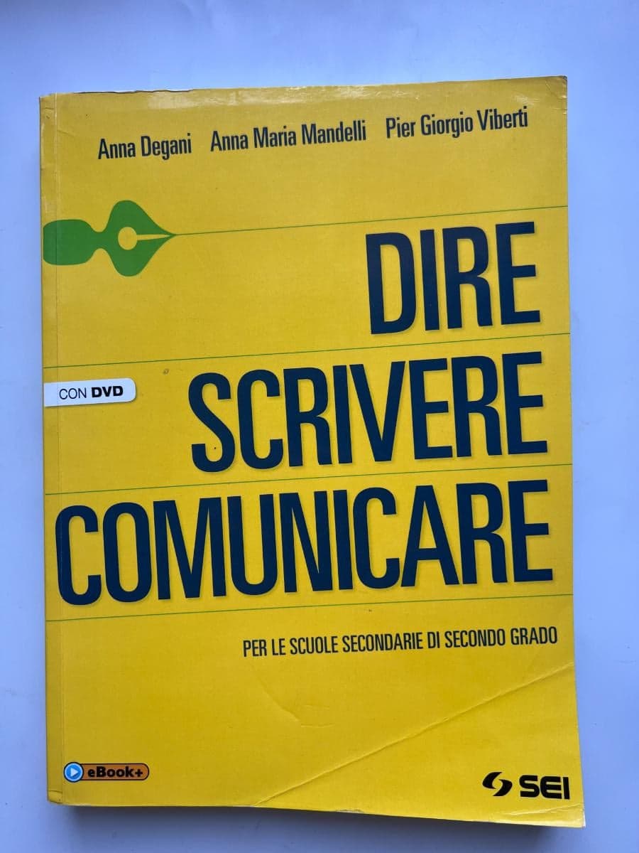 DIRE SCRIVERE COMUNICARE + DVD - foto 1
