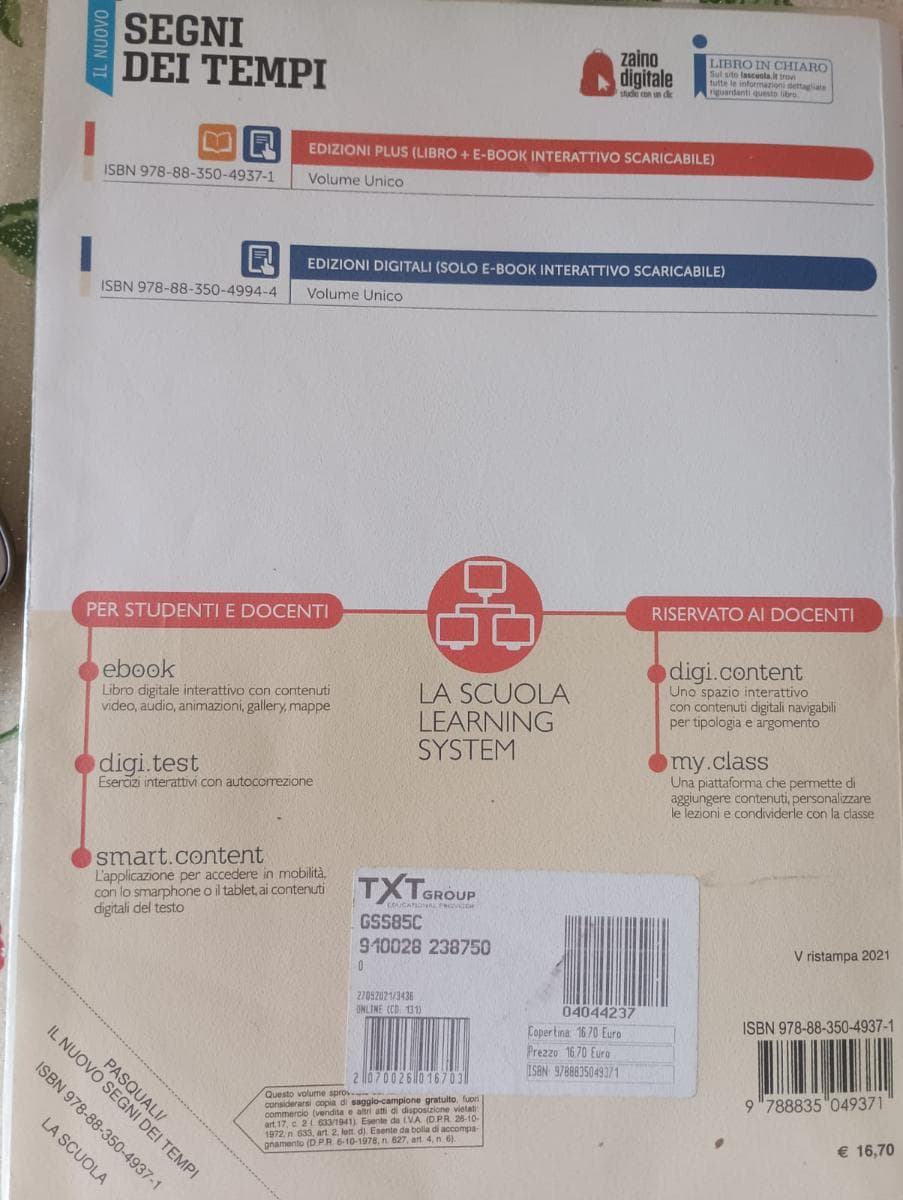 IL NUOVO SEGNI DEI TEMPI - VOLUME - foto 2