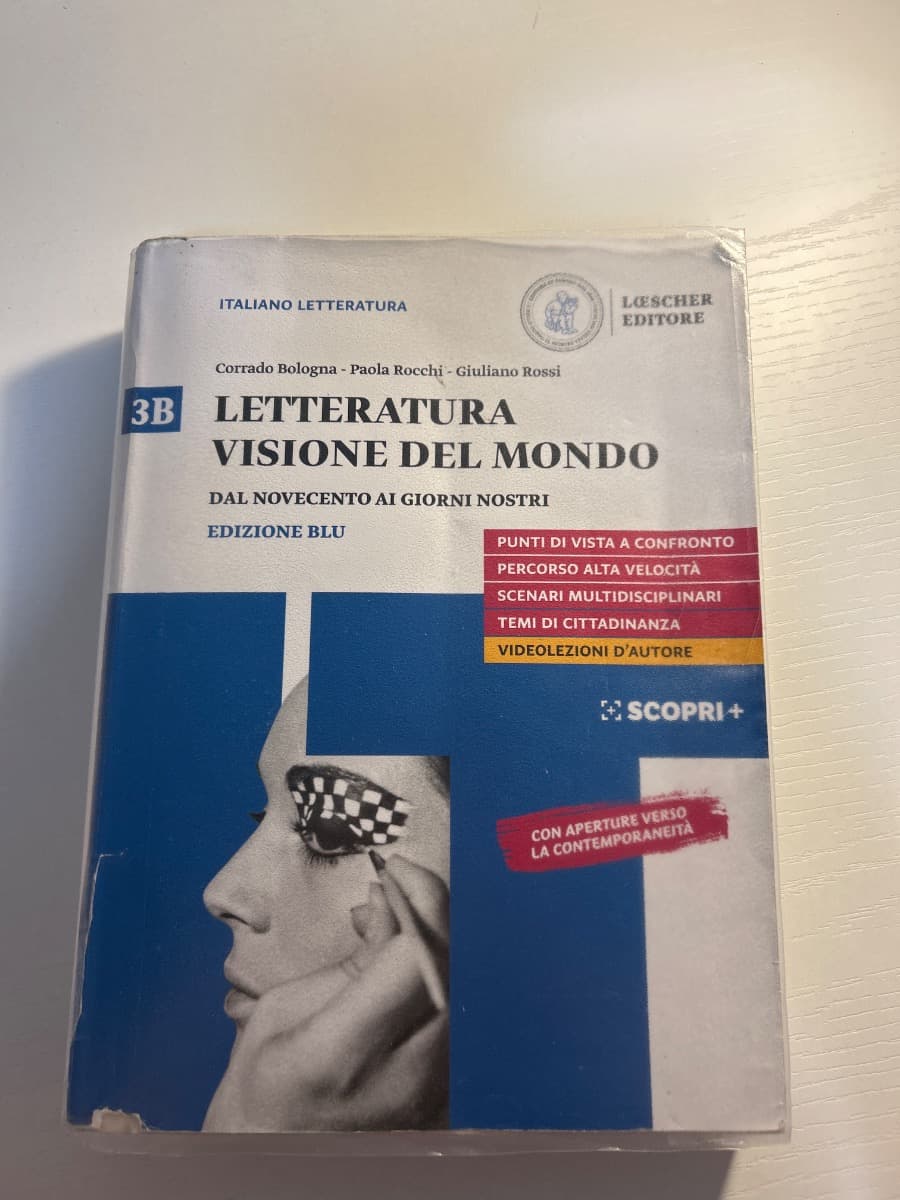 LETTERATURA VISIONE MONDO V.3B - foto 1