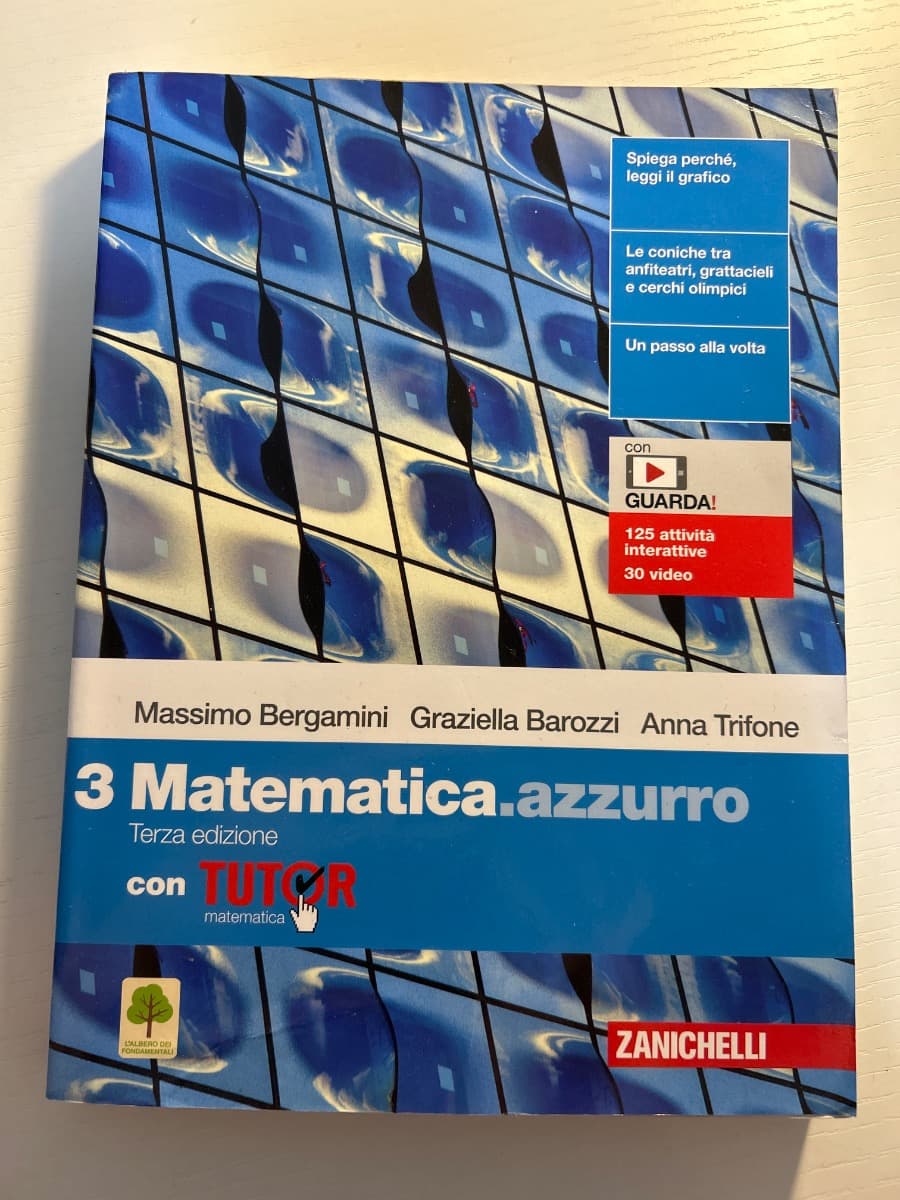 MATEMATICA.AZZURRO 3ED. - VOL. 3 CON TUTOR (LDM) - foto 1