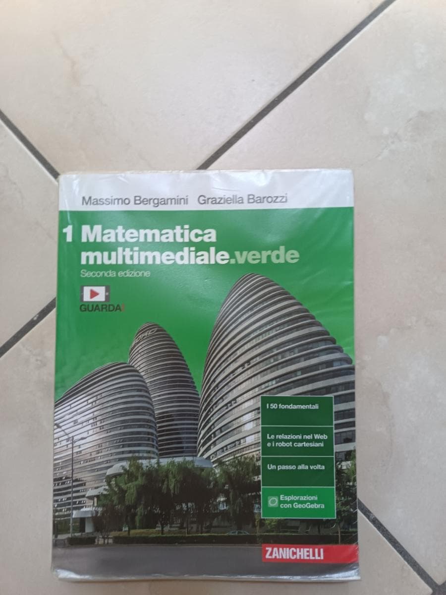 MATEMATICA MULTIMEDIALE.VERDE 2ED. - VOL. 1 (LDM) - foto 1