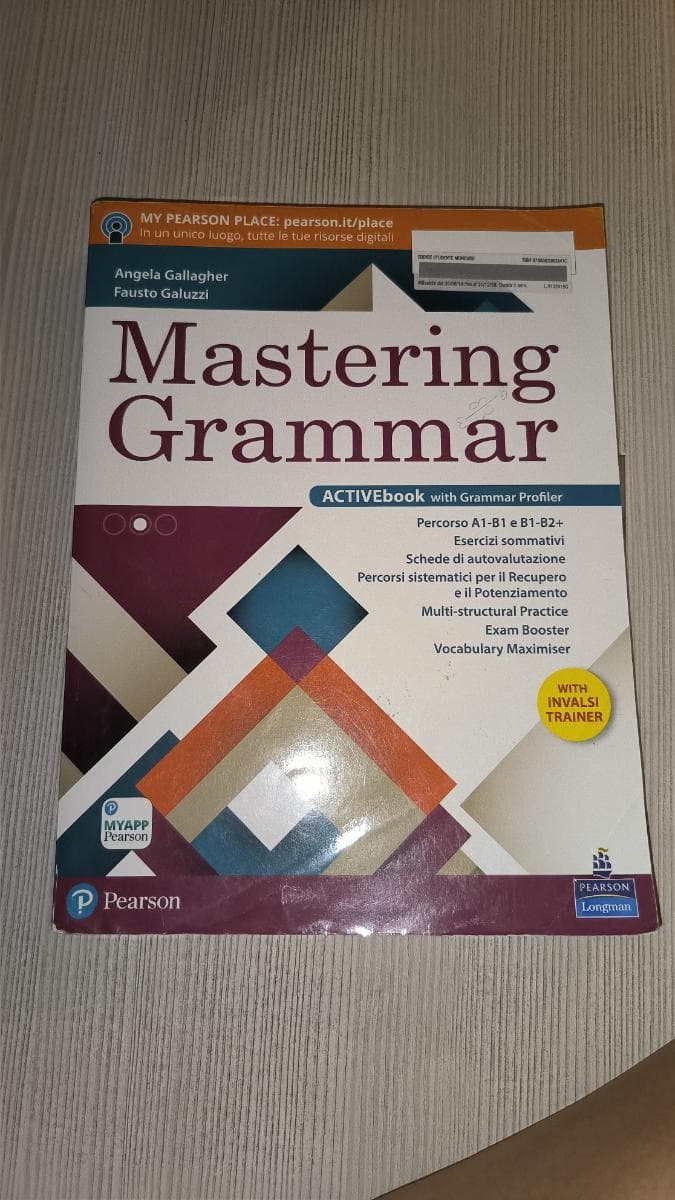 MASTERING GRAMMAR WITH INVALSI TRAINER - foto 1