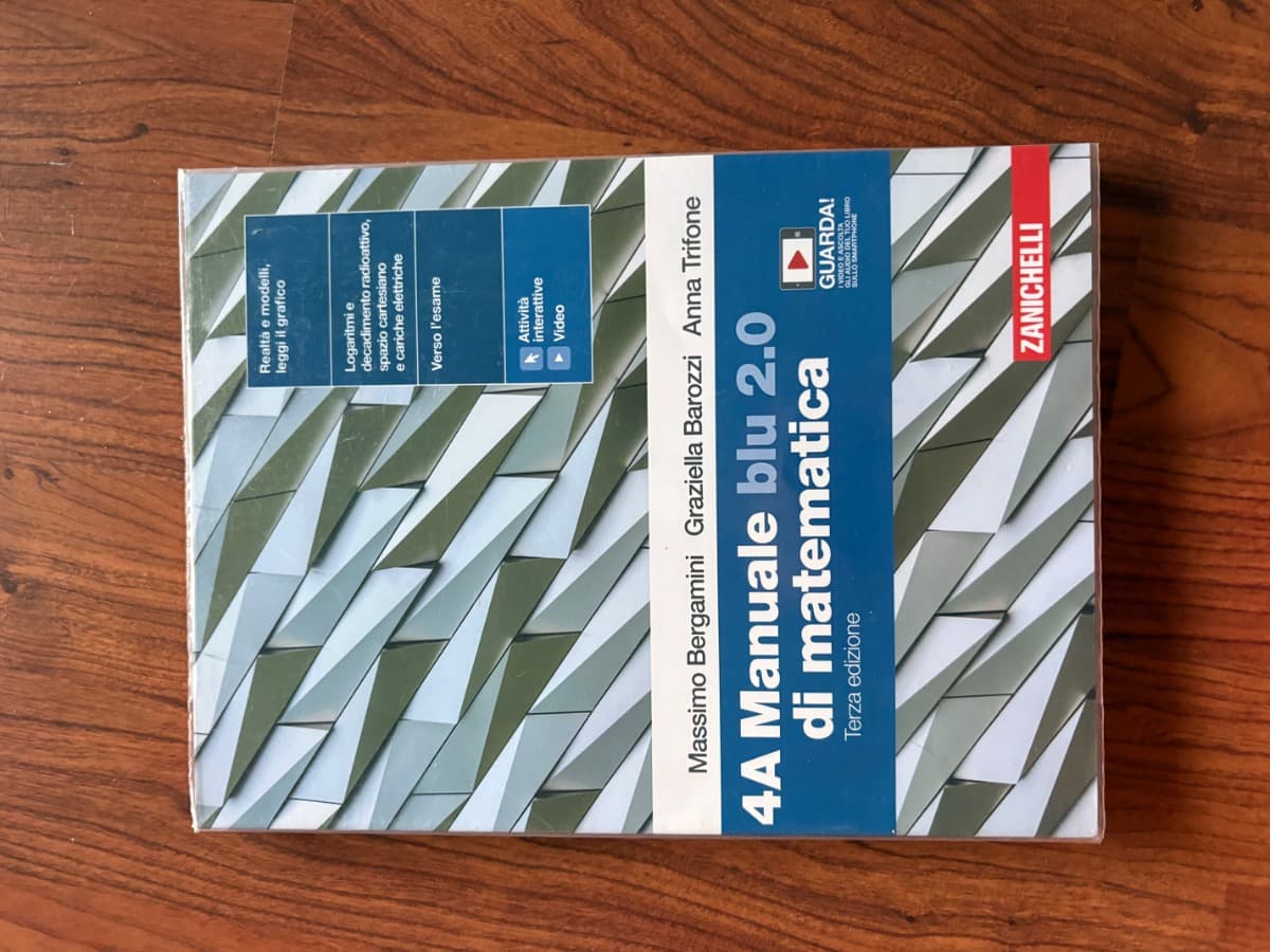 MANUALE BLU 2.0 DI MATEMATICA 3ED. - CONF. 4 (LDM) - foto 1