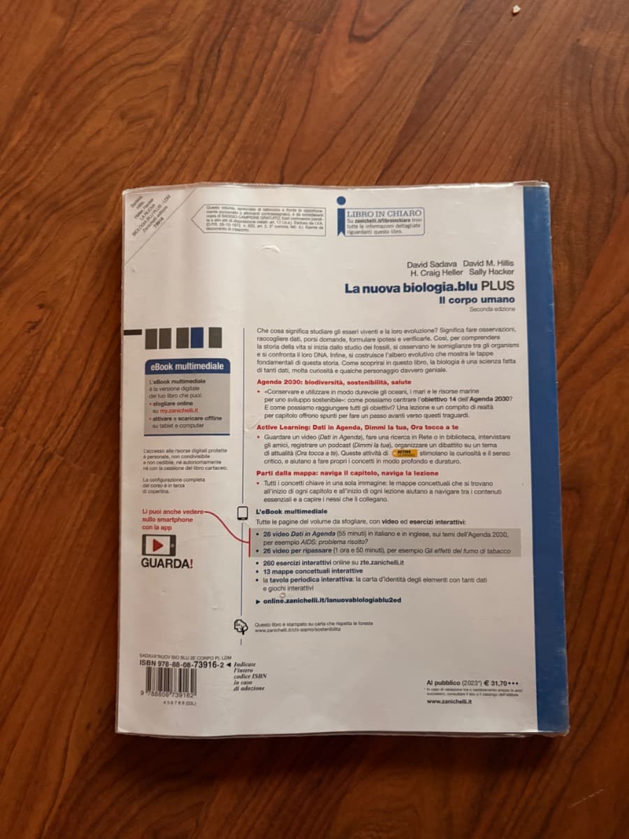 NUOVA BIOLOGIA.BLU 2ED. (LA) - IL CORPO UMANO PLUS (LDM) - foto 2