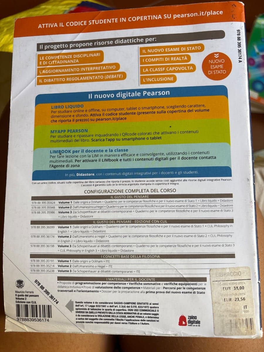 GUSTO DEL PENSARE 2 - EDIZIONE CON CLIL (IL) - foto 2