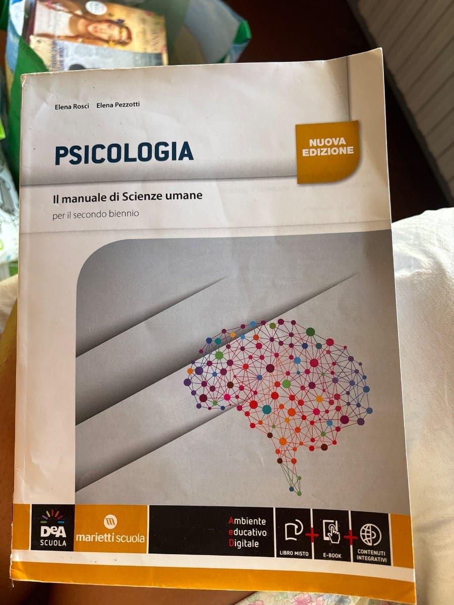 MANUALE DI SCIENZE UMANE (IL) NUOVA EDIZIONE VOLUME DI PSICOLOGIA + EBOOK - foto 1