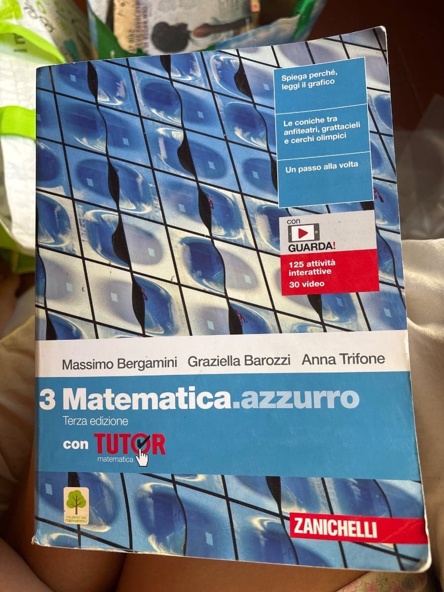 MATEMATICA.AZZURRO 3ED. - VOL. 3 CON TUTOR (LDM) - foto 1