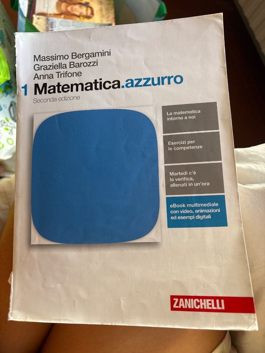 MATEMATICA.AZZURRO 2ED. - VOLUME 1 (LDM) - foto 1