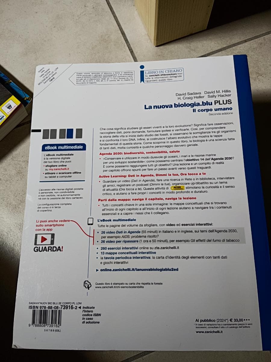 NUOVA BIOLOGIA.BLU 2ED. (LA) - IL CORPO UMANO PLUS (LDM) - foto 2