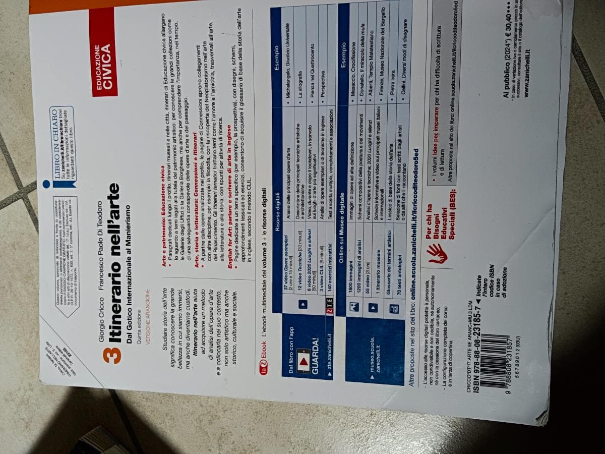 ITINERARIO NELL'ARTE VERSIONE ARANCIONE 5ED - VOLUME 3 (LDM) - foto 2