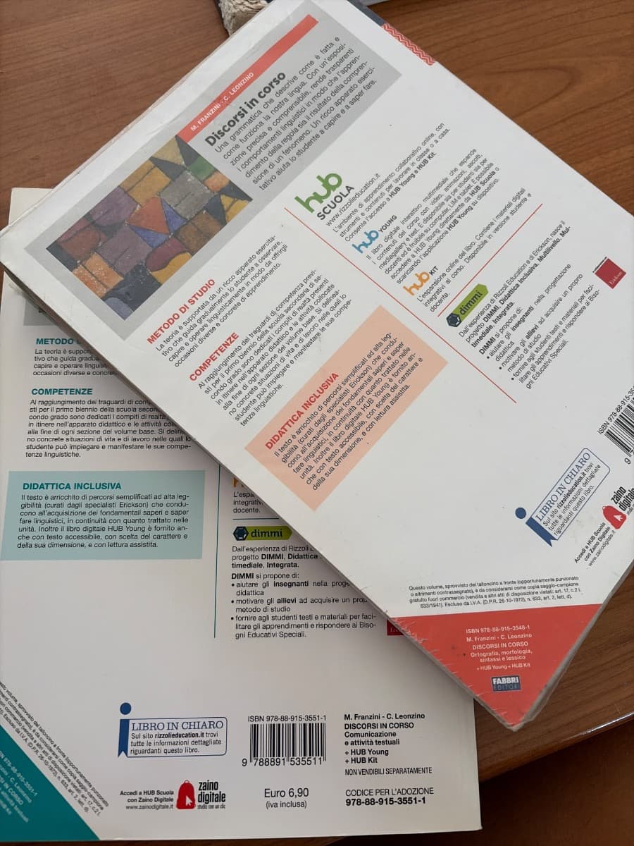 DISCORSI IN CORSO - LIBRO MISTO CON HUB LIBRO YOUNG - foto 2