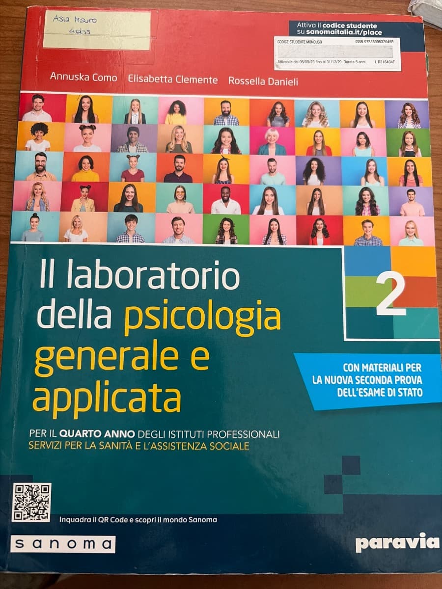 LABORATORIO DELLA PSICOLOGIA GENERALE E APPLICATA 2 (IL) - foto 1