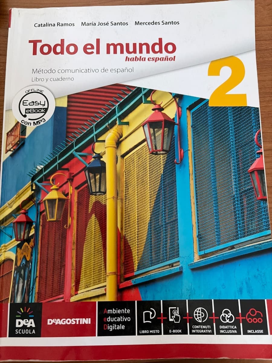 TODO EL MUNDO - LIBRO ALUMNO 2 E CUADERNO 2 + EBOOK 2 (ANCHE SU DVD) - foto 1