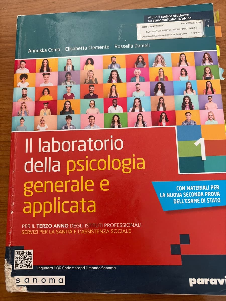 LABORATORIO DELLA PSICOLOGIA GENERALE E APPLICATA 1 (IL) - foto 1