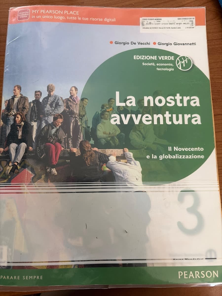 LA NOSTRA AVVENTURA 2 EDIZIONE VERDE. SOCIETà, ECONOMIA, TECNOLOGIA - foto 1