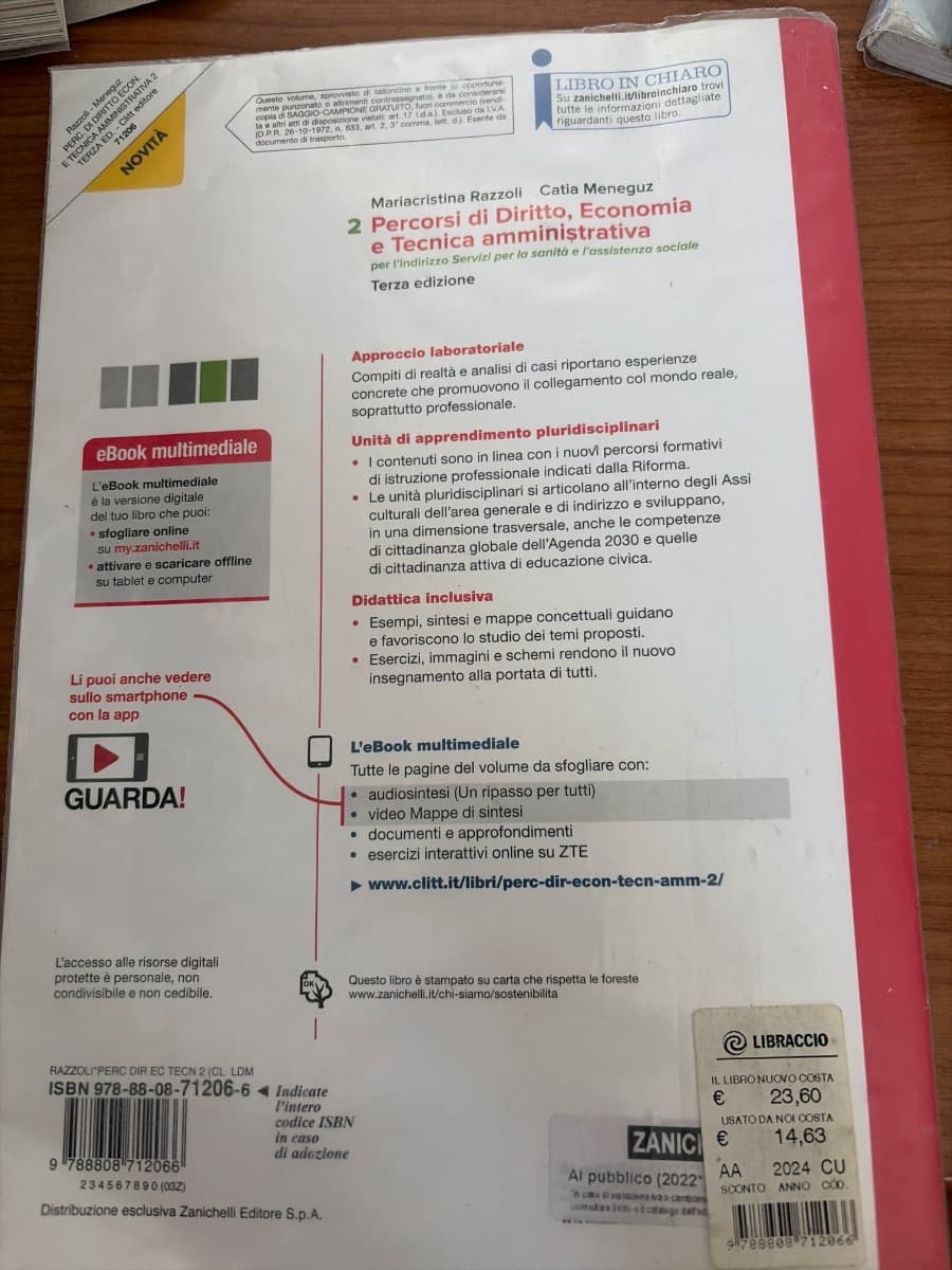 PERCORSI DI DIRITTO, ECONOMIA E TECNICA AMMINISTRATIVA 3ED. - VOL. 2 (LDM) - foto 2