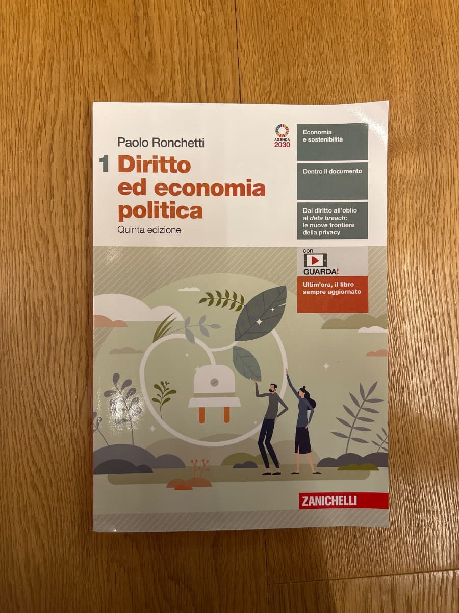 DIRITTO ED ECONOMIA POLITICA 5ED - VOLUME 1 (LDM) - foto 1