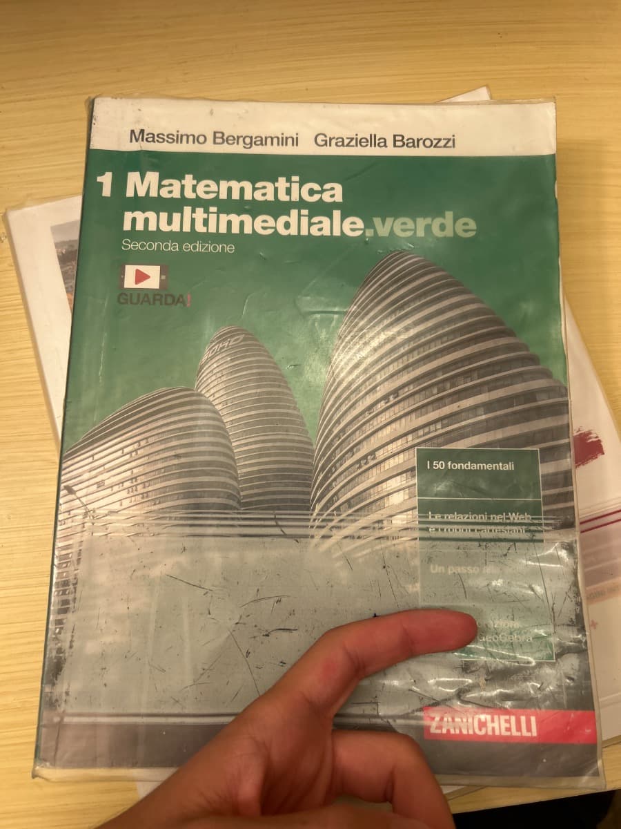 MATEMATICA MULTIMEDIALE.VERDE 2ED. - VOL. 1 (LDM) - foto 1