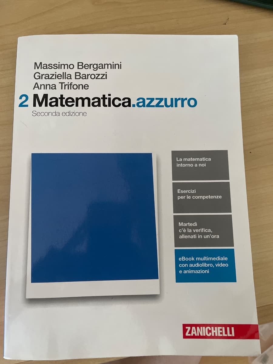 MATEMATICA.AZZURRO 2ED. - VOLUME 2 (LDM) - foto 1