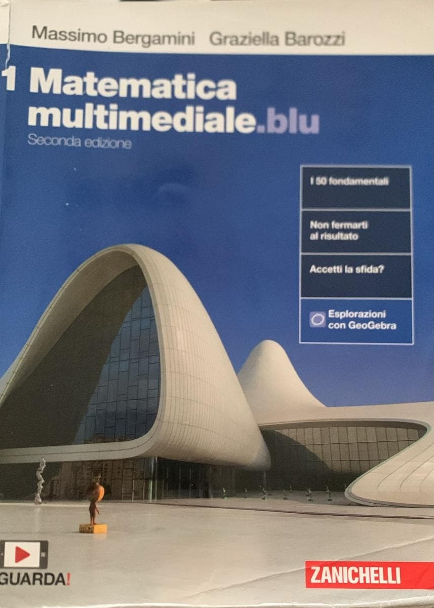 MATEMATICA MULTIMEDIALE.BLU - VOLUME 1 (LDM) - foto 1