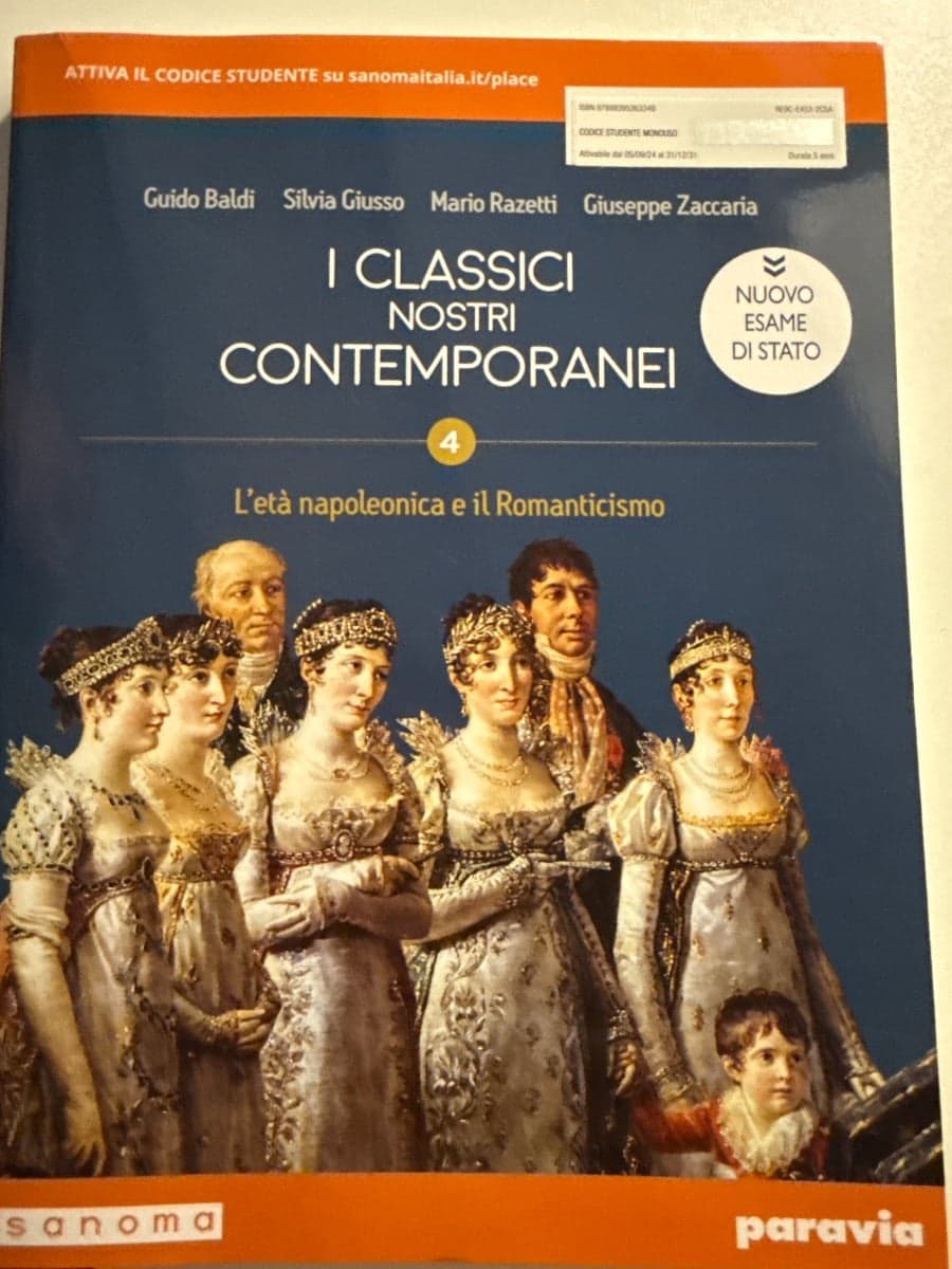 CLASSICI NOSTRI CONTEMPORANEI 4 EDIZIONE NUOVO ESAME DI STATO (I) - foto 1