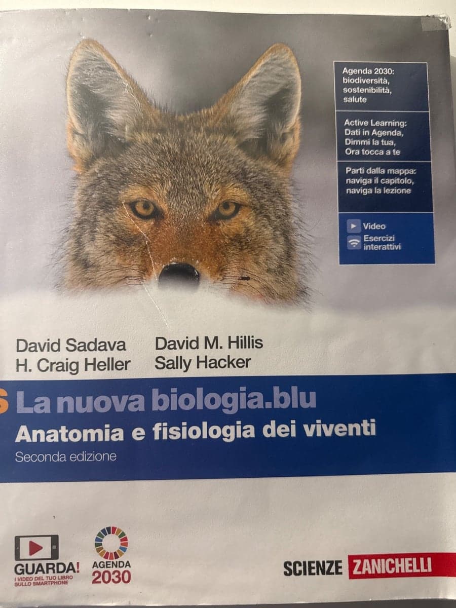 NUOVA BIOLOGIA.BLU 2ED. (LA) - ANATOMIA E FISIOLOGIA DEI VIVENTI S (LDM) - foto 1