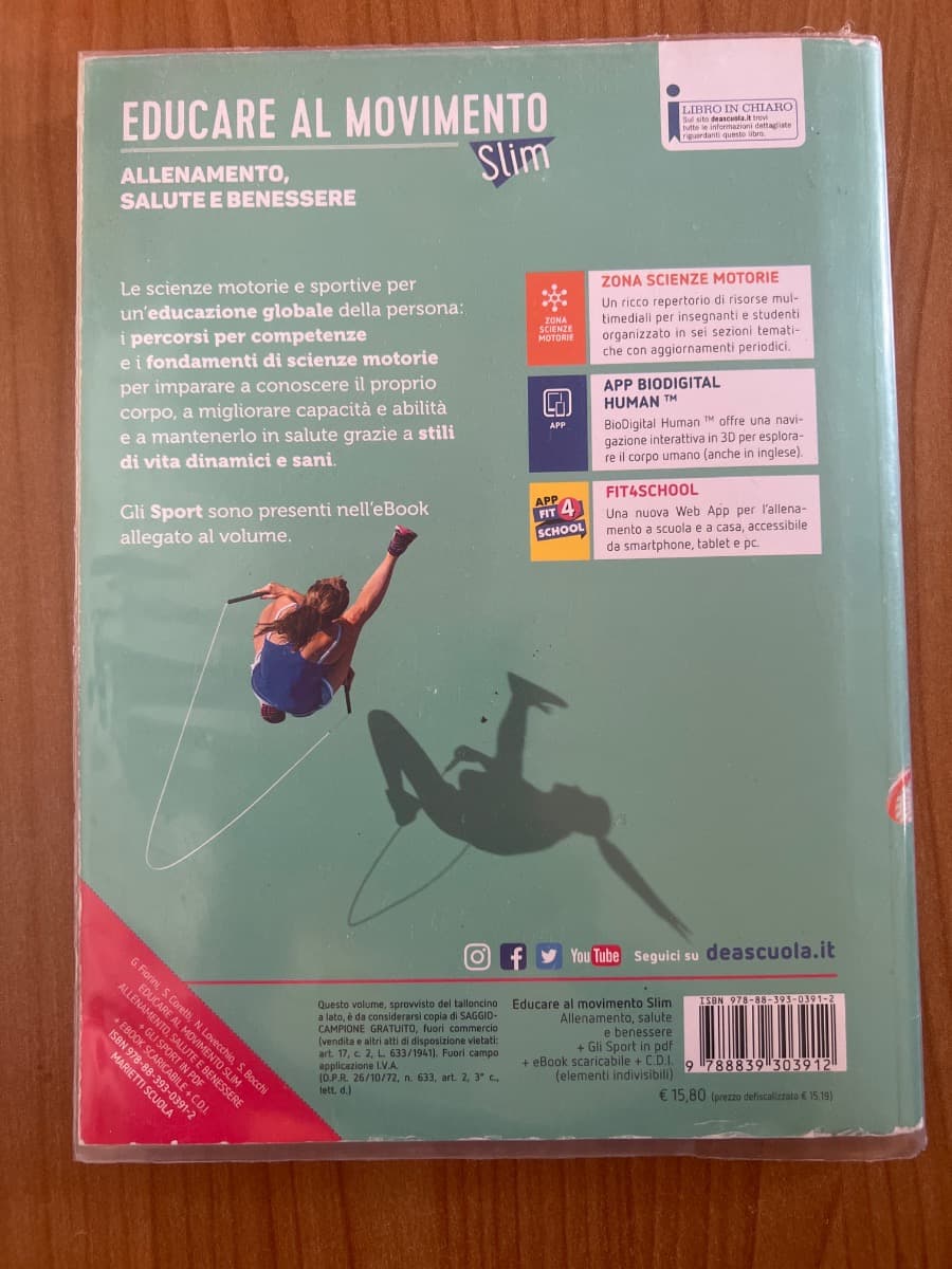 EDUCARE AL MOVIMENTO SLIM-VOL.ALLEN.SALUTE E BEN.SLIM+EB+ VOL.SPORT IN PDF - foto 2