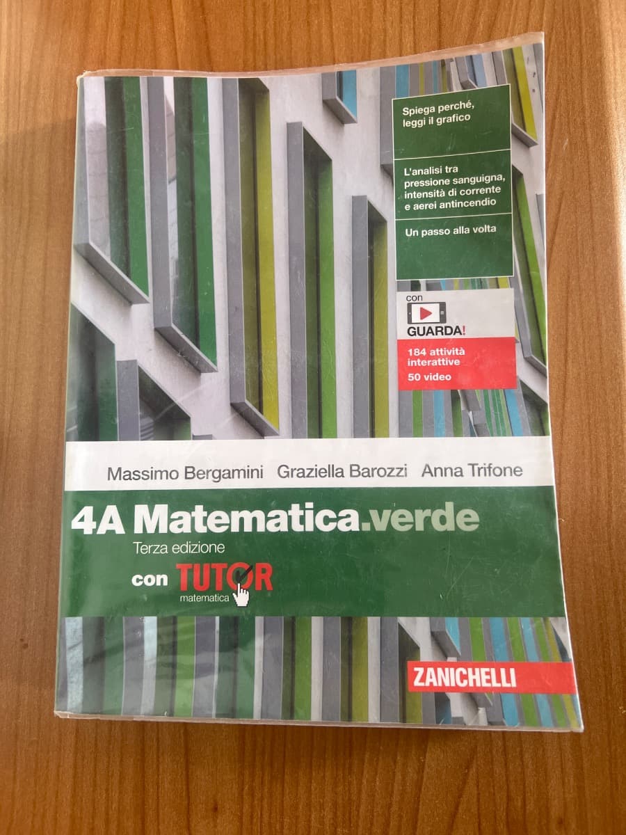 MATEMATICA.VERDE 3ED - CONFEZIONE 4A+4B CON TUTOR (LDM) - foto 1