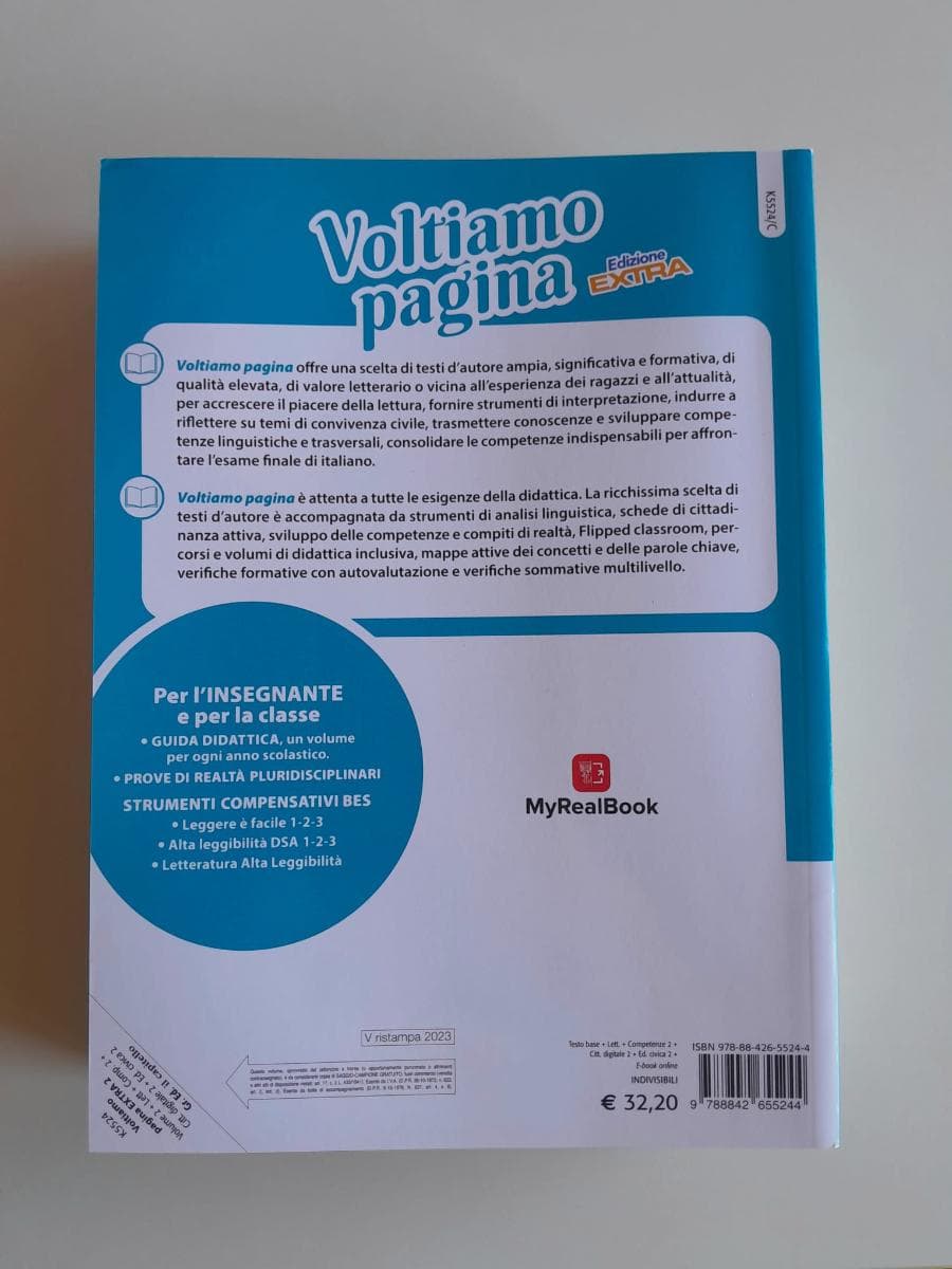 VOLTIAMO PAGINA EXTRA 2 + LETTERATURA + COMP. + ED.CIVICA - foto 2