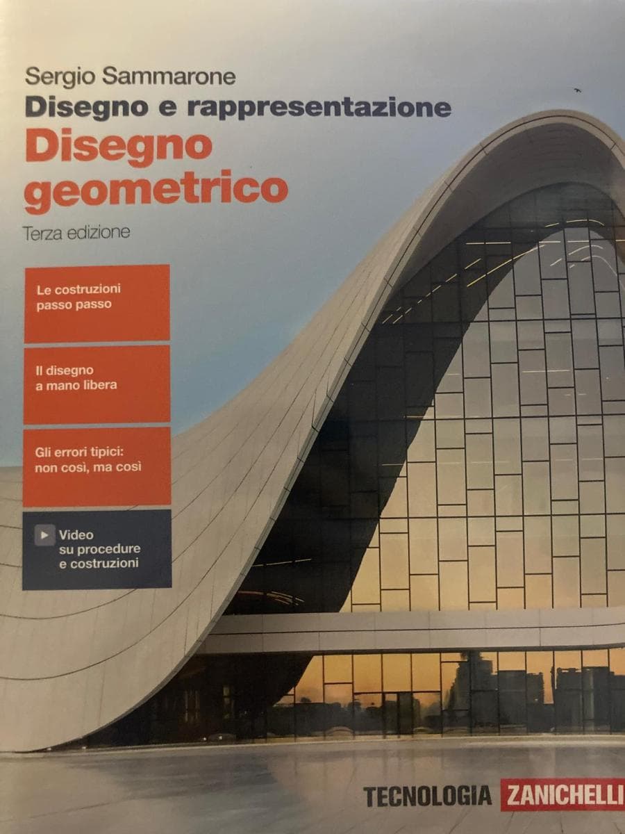 DISEGNO E RAPPRESENTAZIONE 3ED. - VOLUME DISEGNO GEOMETRICO (LDM) - foto 1