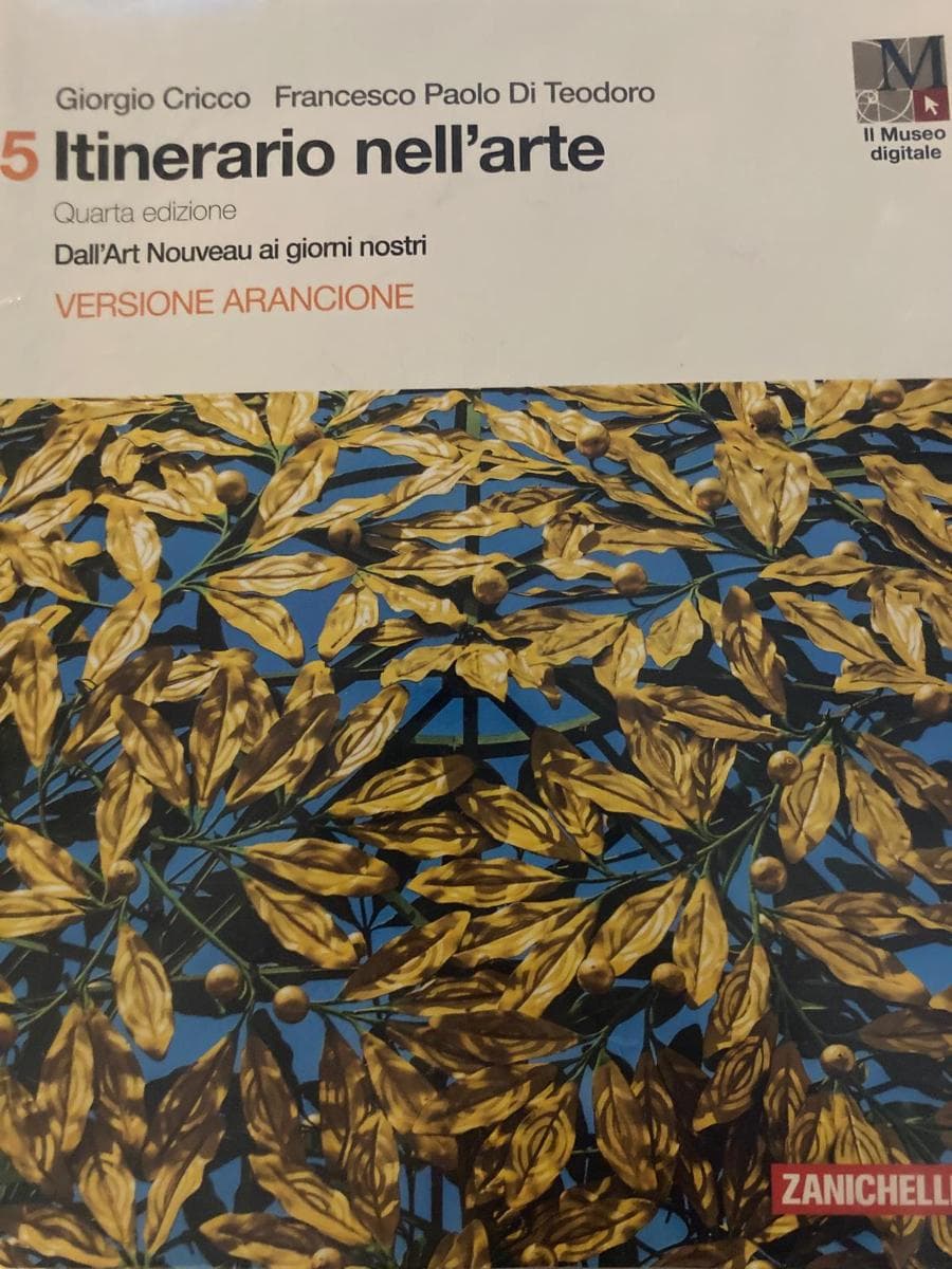 ITINERARIO NELL'ARTE 4A EDIZIONE VERSIONE ARANCIONE - VOL. 5 CON MUSEO (LDM) - foto 1