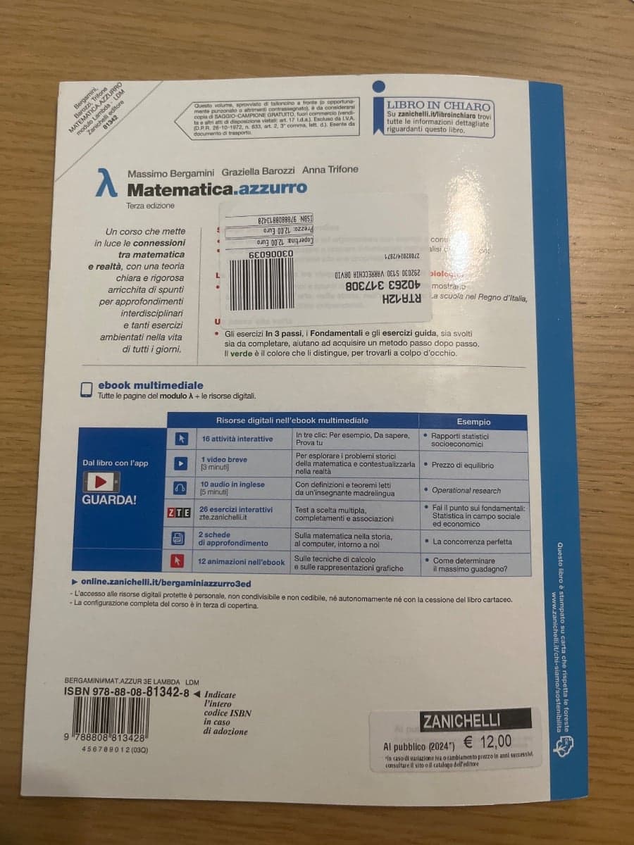 MATEMATICA.AZZURRO 3ED. - MODULO LAMBDA (LDM) - foto 2