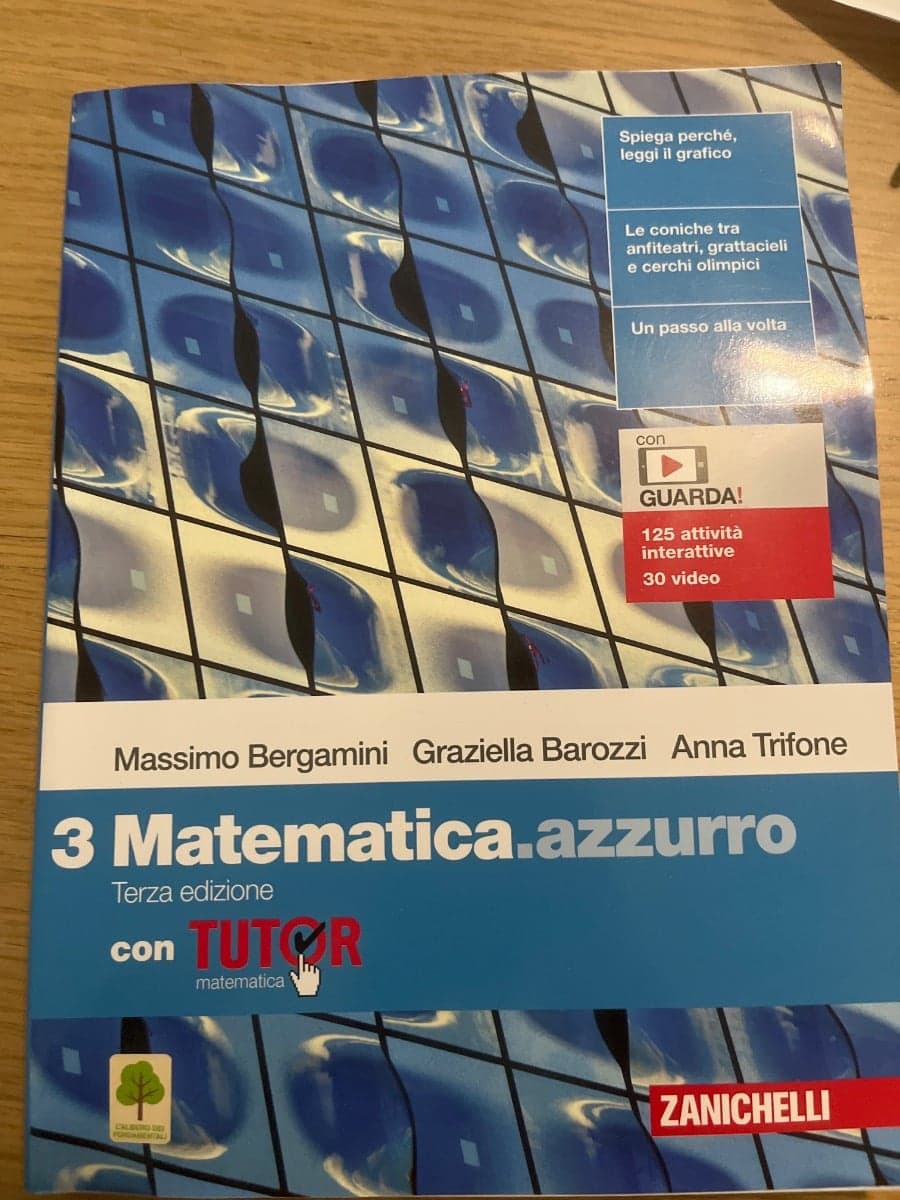MATEMATICA.AZZURRO 3ED. - VOL. 3 CON TUTOR (LDM) - foto 1