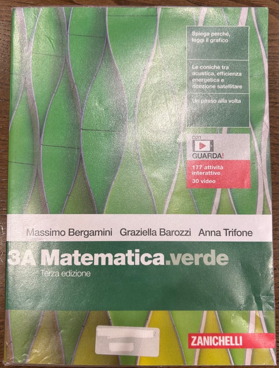 MATEMATICA.VERDE 3ED - CONFEZIONE 3A+3B (LDM) - foto 1