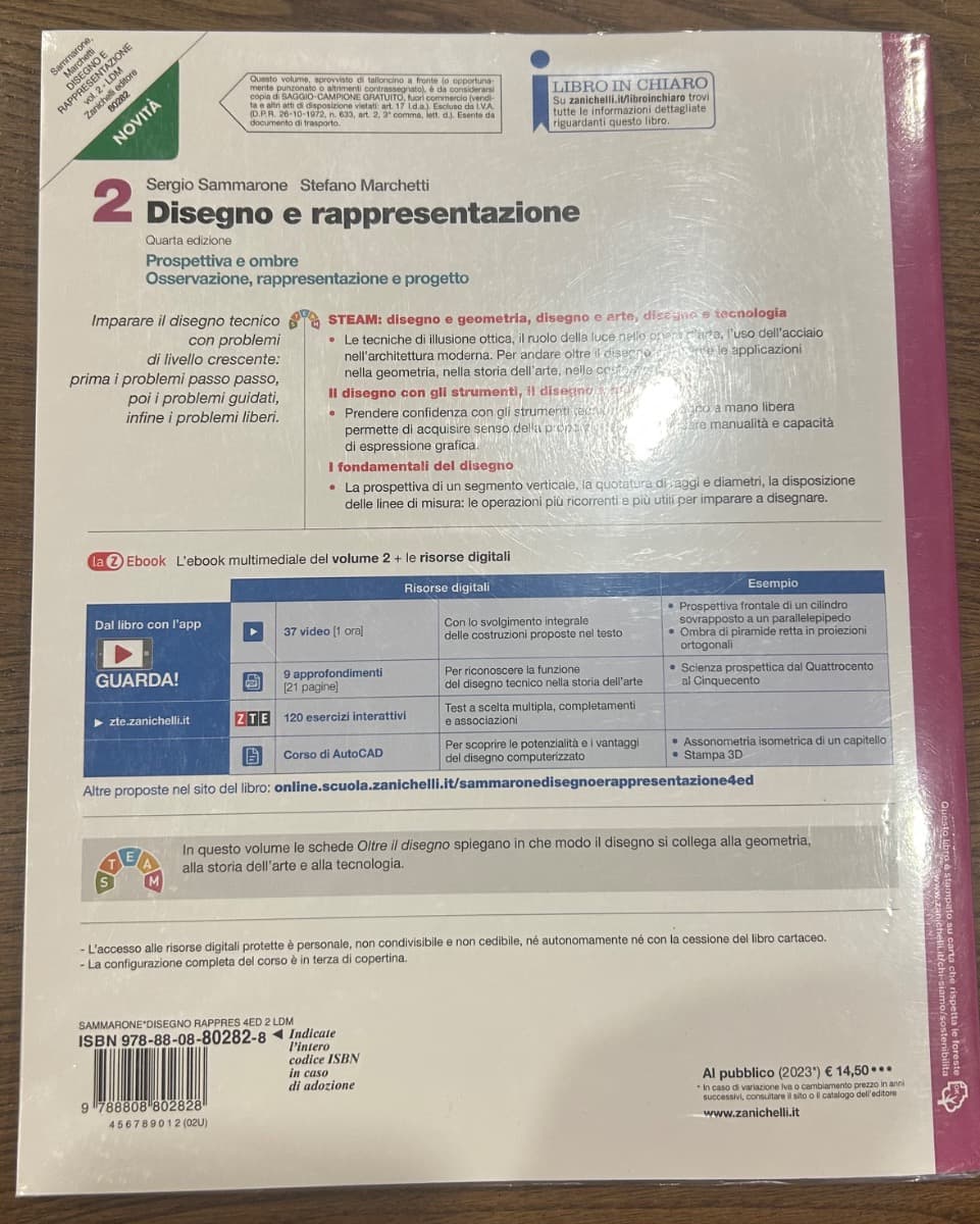 DISEGNO E RAPPRESENTAZIONE 4ED. - VOLUME 2 (LDM) - foto 2