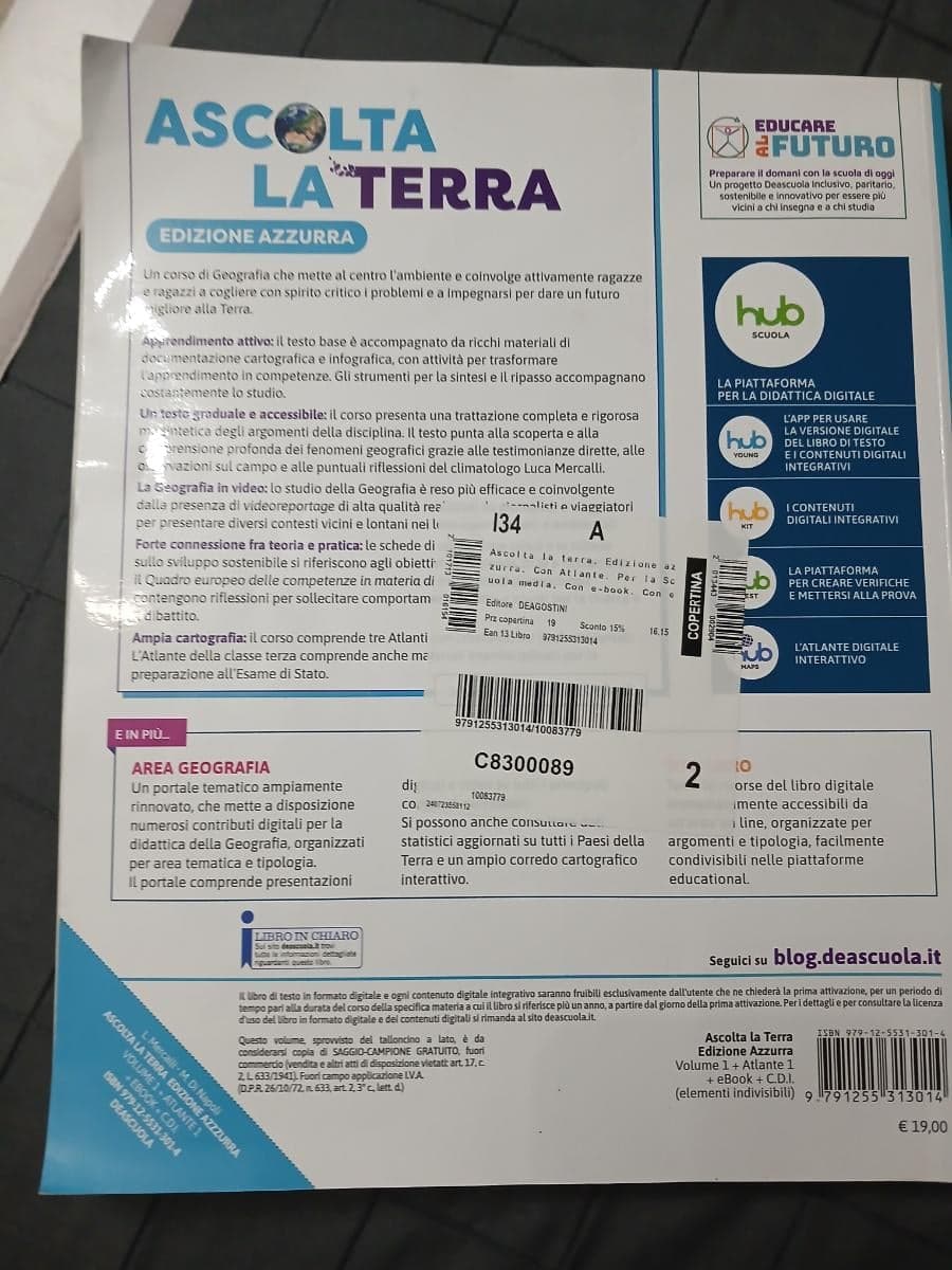ASCOLTA LA TERRA - EDIZIONE AZZURRA+EBOOK - foto 2