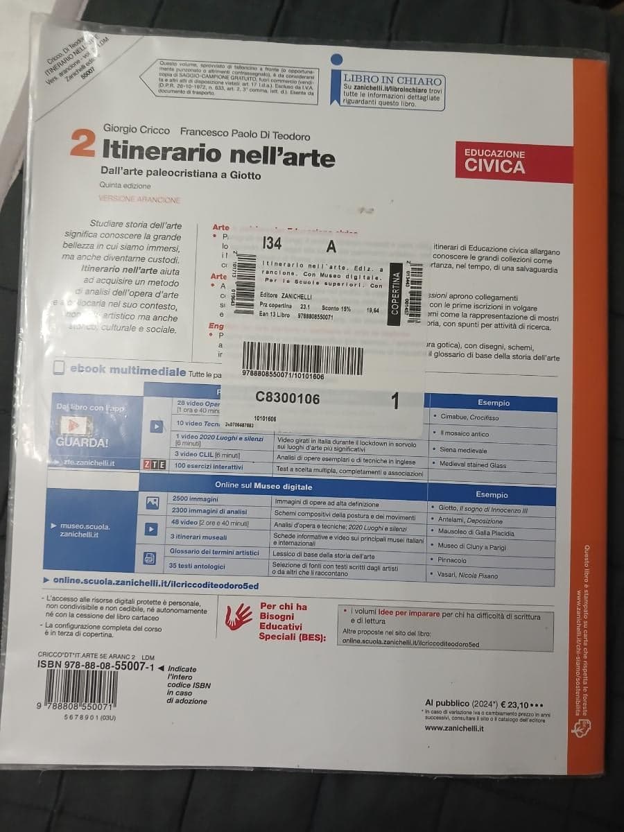 ITINERARIO NELL'ARTE VERSIONE ARANCIONE 5ED - VOLUME 2 (LDM) - foto 2