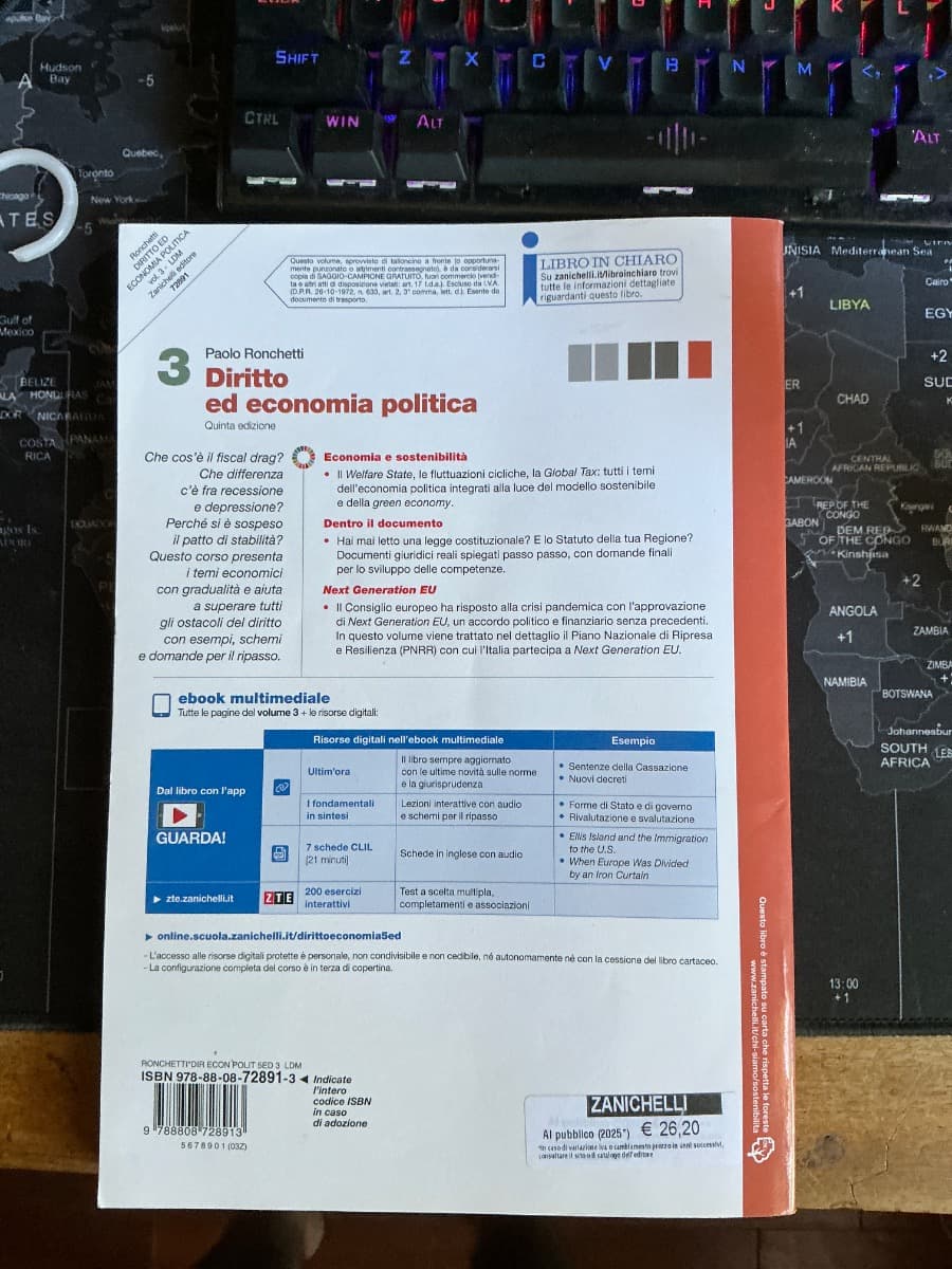 DIRITTO ED ECONOMIA POLITICA 5ED - VOLUME 3 (LDM) - foto 2