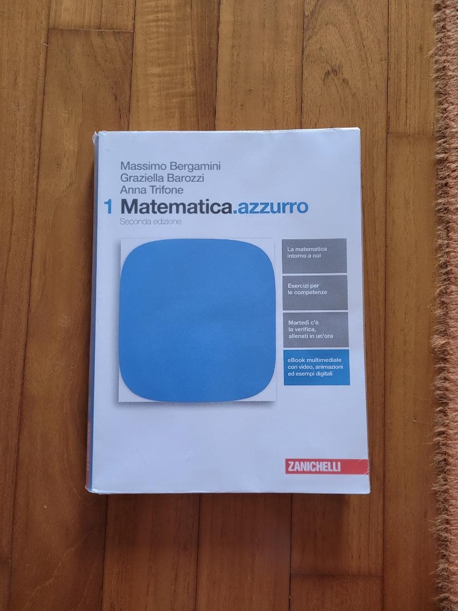 MATEMATICA.AZZURRO 2ED. - VOLUME 1 (LDM) - foto 1