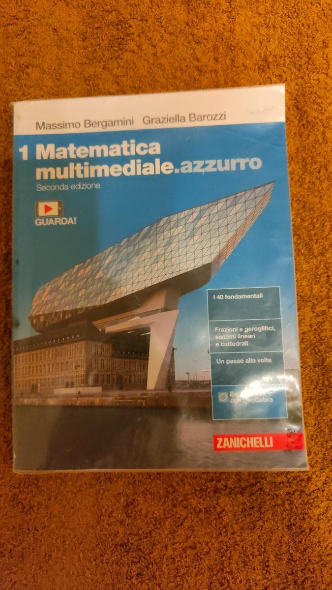 MATEMATICA MULTIMEDIALE.AZZURRO 2ED. - VOL. 1 (LDM) - foto 1