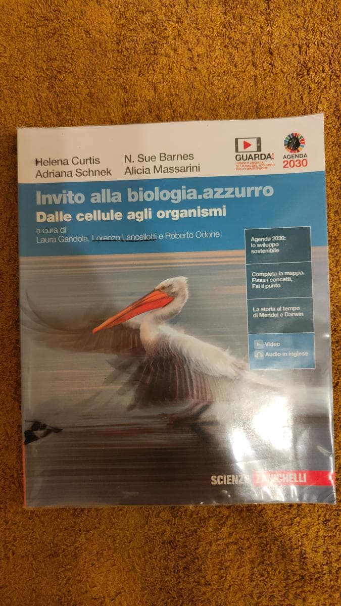 INVITO ALLA BIOLOGIA.AZZURRO - DALLE CELLULE AGLI ORGANISMI (LDM) - foto 1