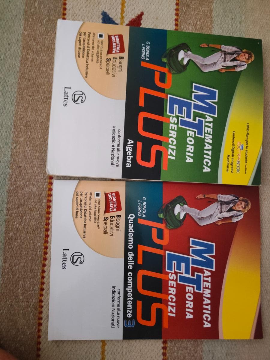 MATEMATICA TEORIA ESERCIZI PLUS - foto 1