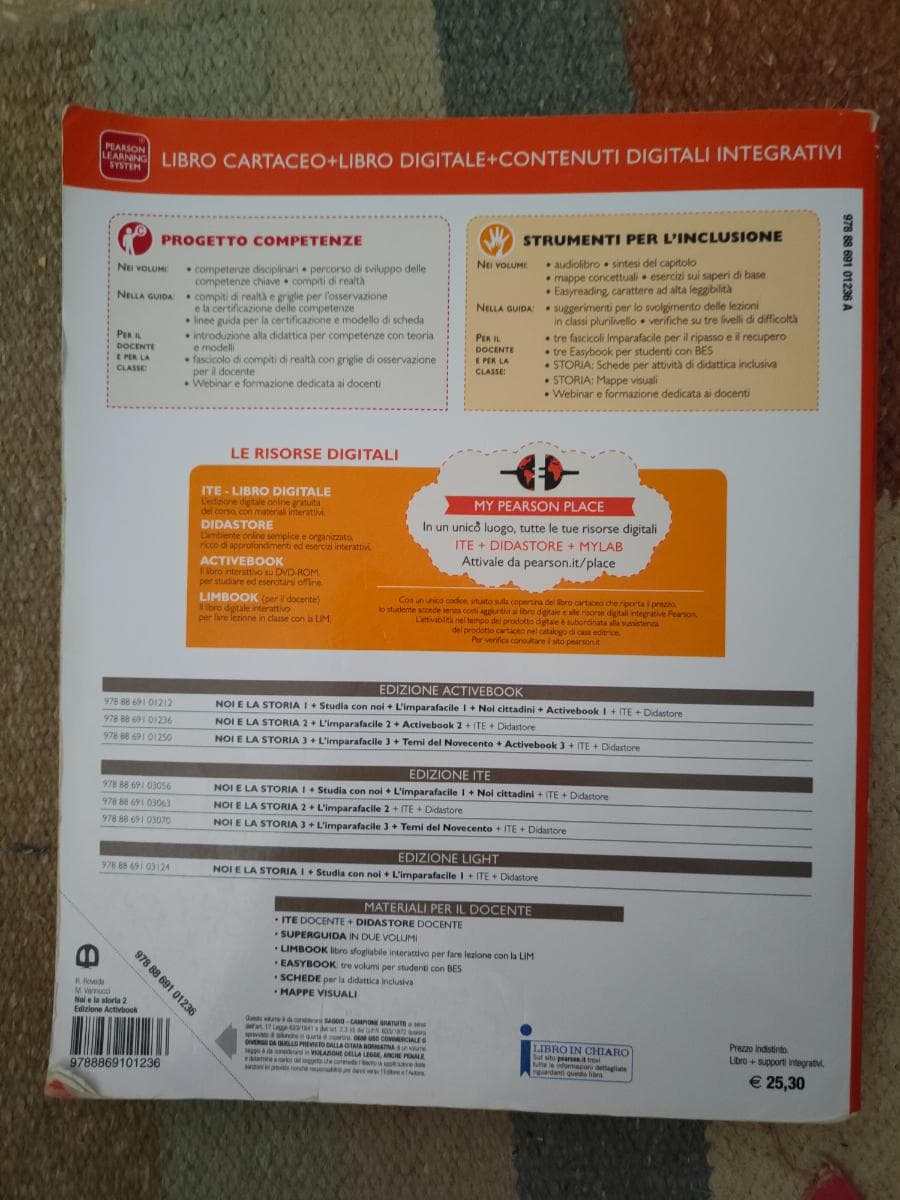 NOI E LA STORIA 2 EDIZIONE ACTIVEBOOK - foto 2