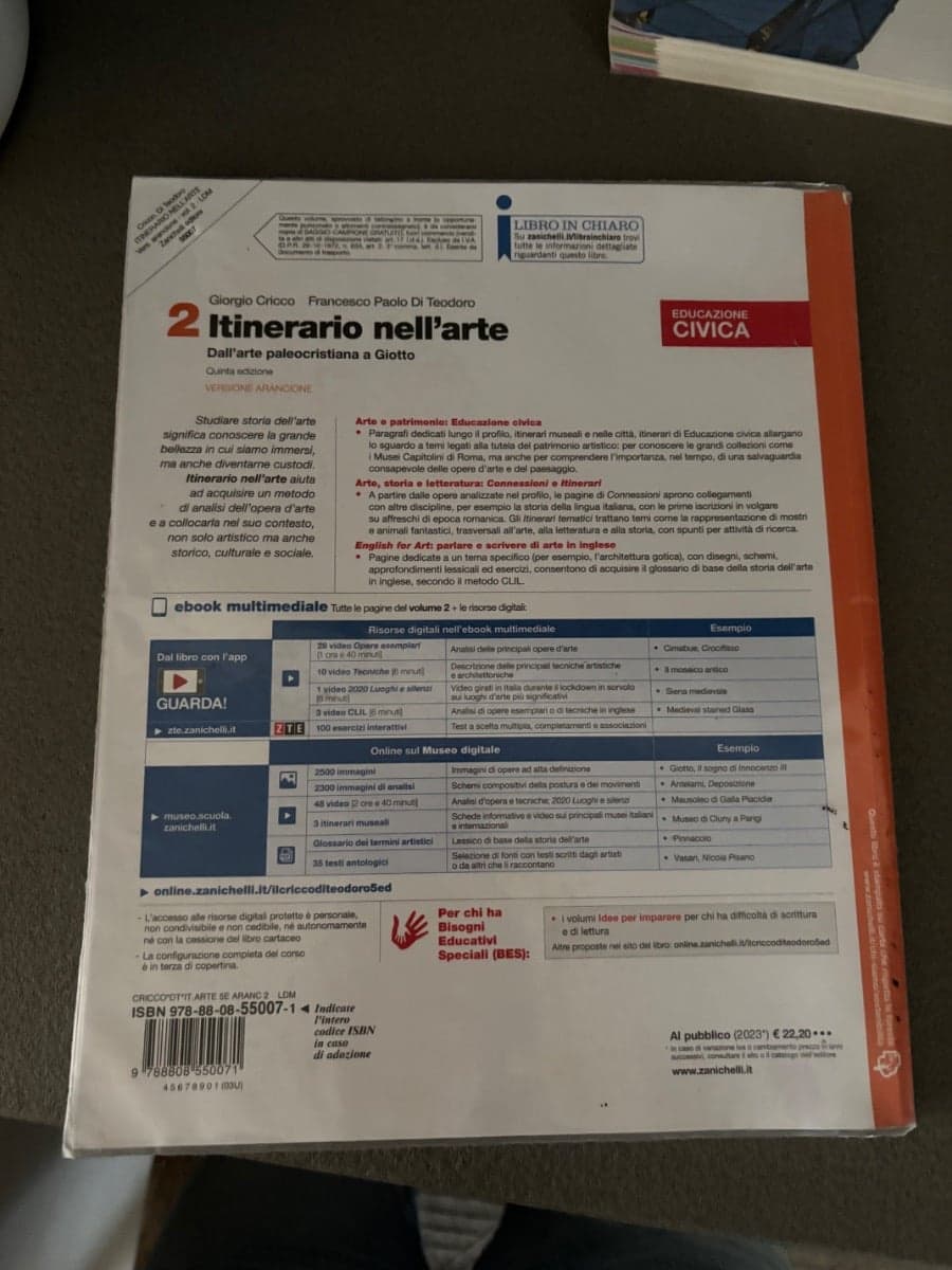 ITINERARIO NELL'ARTE VERSIONE ARANCIONE 5ED - VOLUME 2 (LDM) - foto 2