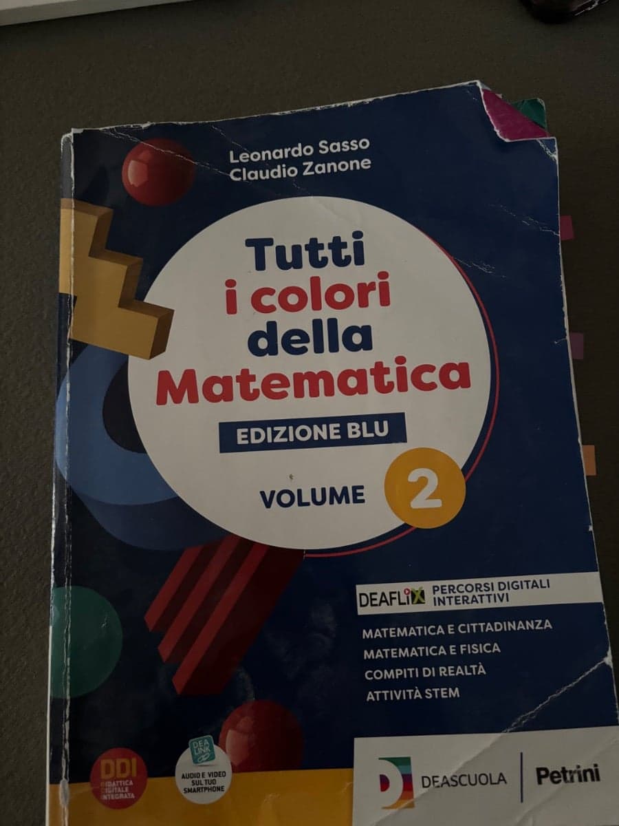 TUTTI I COLORI DELLA MATEMATICA - EDIZIONE BLU - PRIMO BIENNIO - foto 1