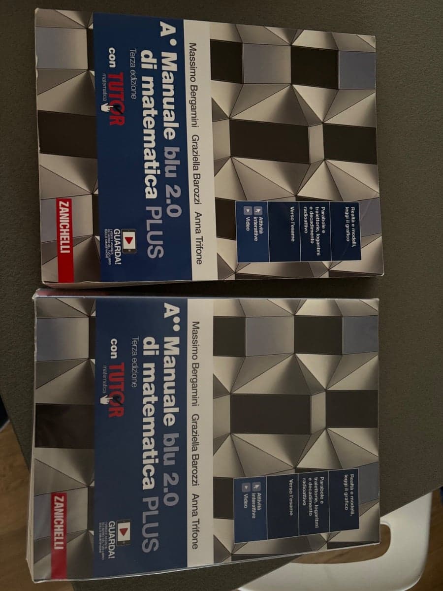 MANUALE BLU 2.0 DI MATEMATICA 3ED. - CONF. A PLUS CON TUTOR (LDM) - foto 1