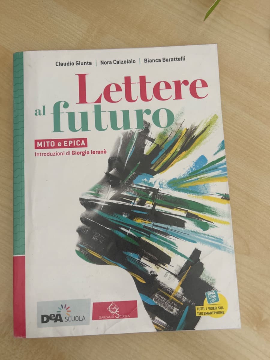 LETTERE AL FUTURO - VOLUME C MITO ED EPICA + EBOOK - foto 1