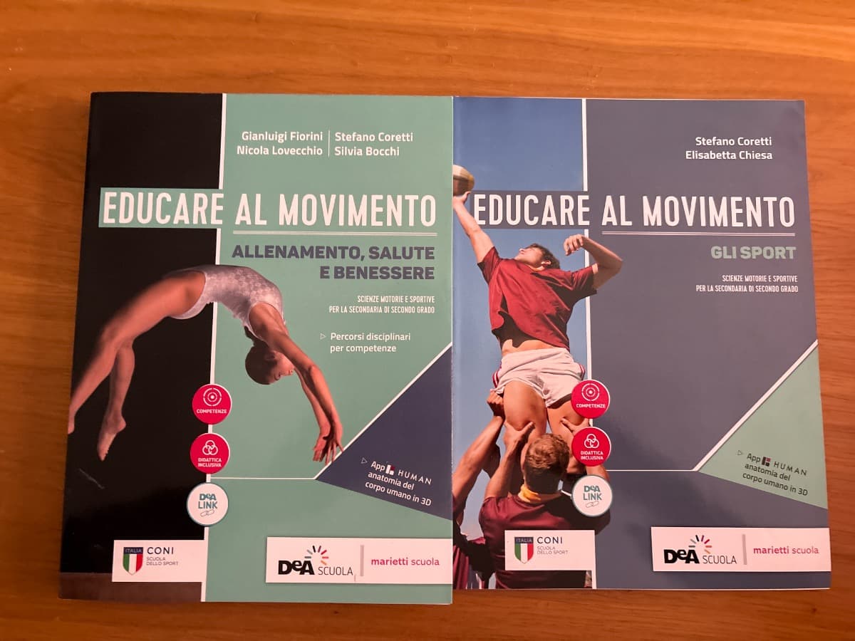 EDUCARE AL MOVIMENTO VOLUME ALLENAMENTO SALUTE E BENESSERE + EBOOK - foto 1