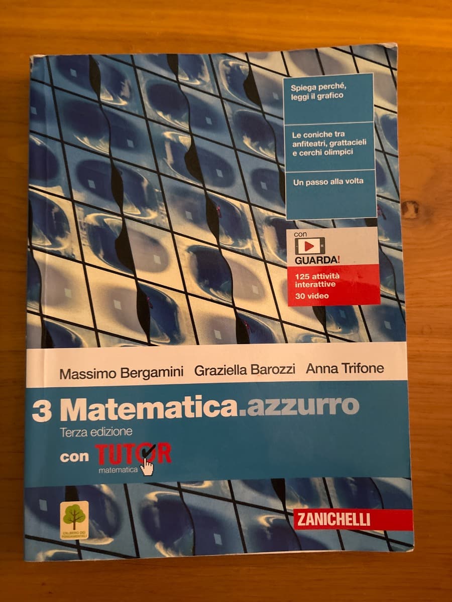 MATEMATICA.AZZURRO 3ED. - VOL. 3 CON TUTOR (LDM) - foto 1