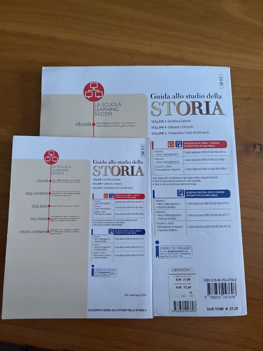 GUIDA STUDIO STORIA TRIENNIO 5 + INTERROGAZIONE 5 KIT ED AL - foto 2